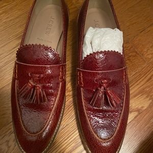 J Crew loafers New with the box size   7 1/2 woman